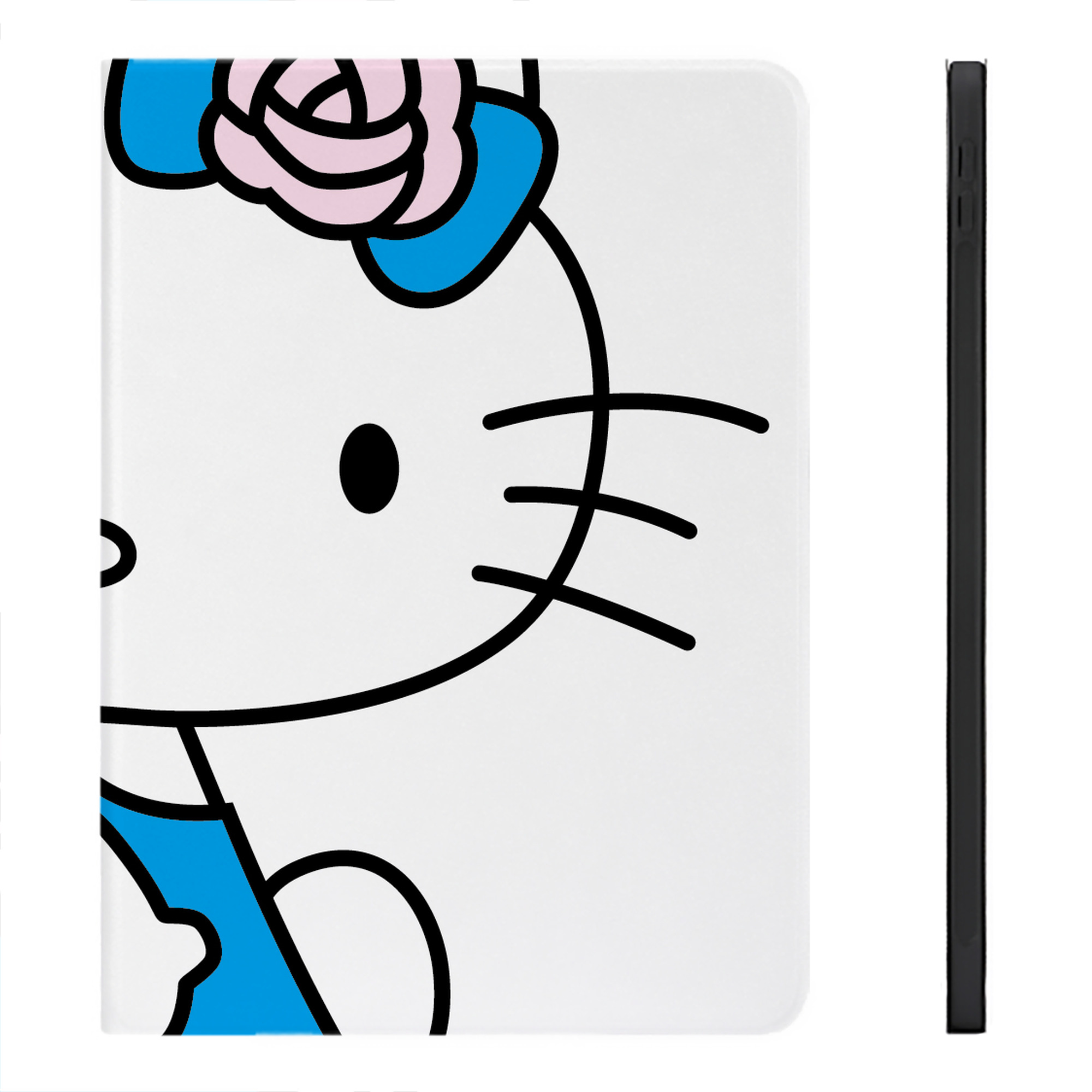 （画像用） Hello Kitty ハローキティ IPadケース ペンホルダー付き ブックスタイルデザイン